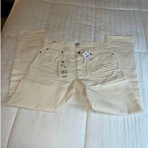 Todd Snyder Denim Pants - Cream - 36 x 32